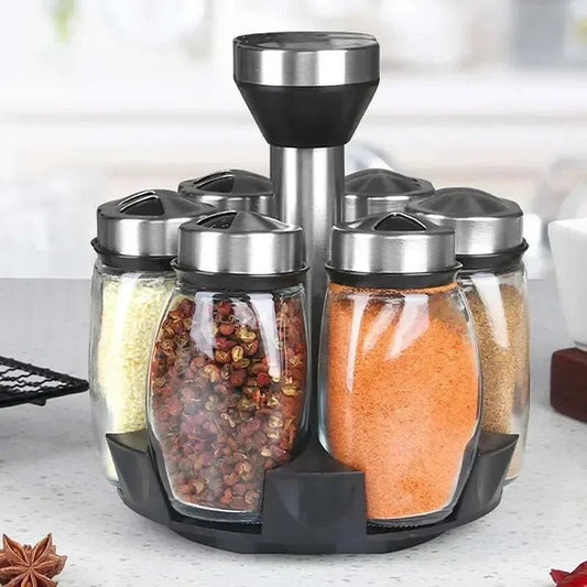 rangement epices rotatif