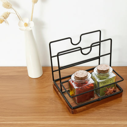 rangement épices en bois pratique