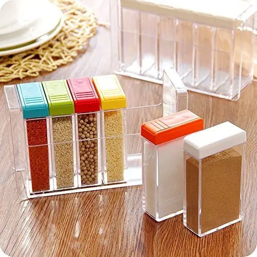 Rangement épices – Pots transparents - Cuisitrucs