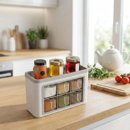 rangement epices tiroir durable