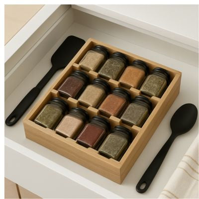rangement epices tiroir