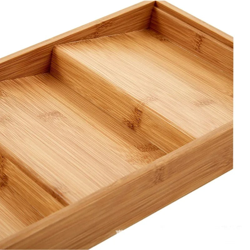 rangement epices tiroirs bambou