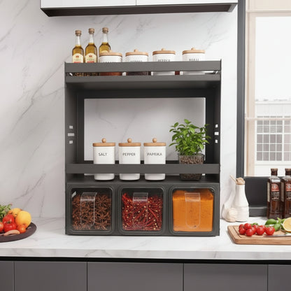 rangement epices tiroirs de style