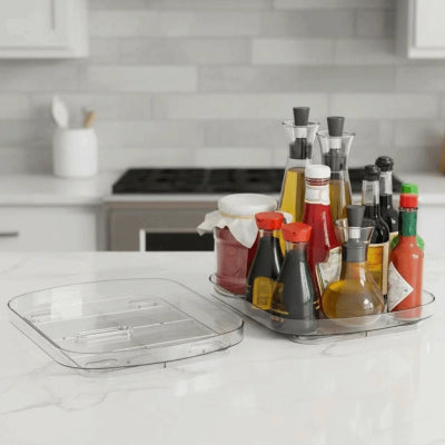 rangement epices tiroirs rotatif