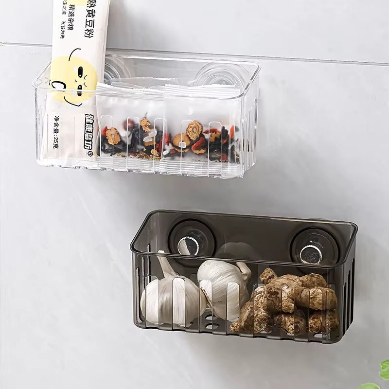 rangement eponge cuisine avec ventouses