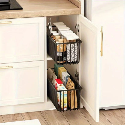 rangement evier coulissant