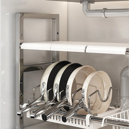 rangement evier esthetique