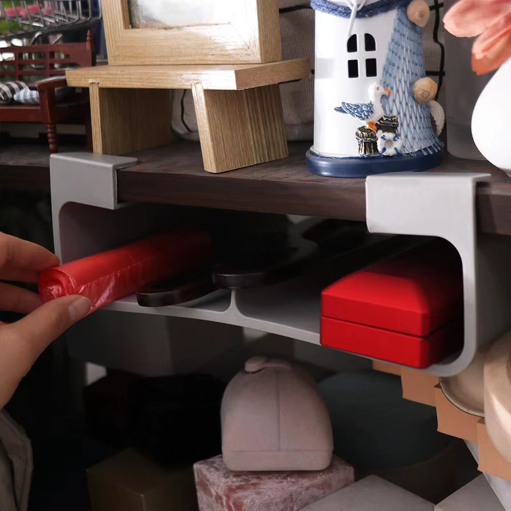 rangement evier etagere suspendu