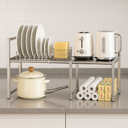 rangement evier polyvalent