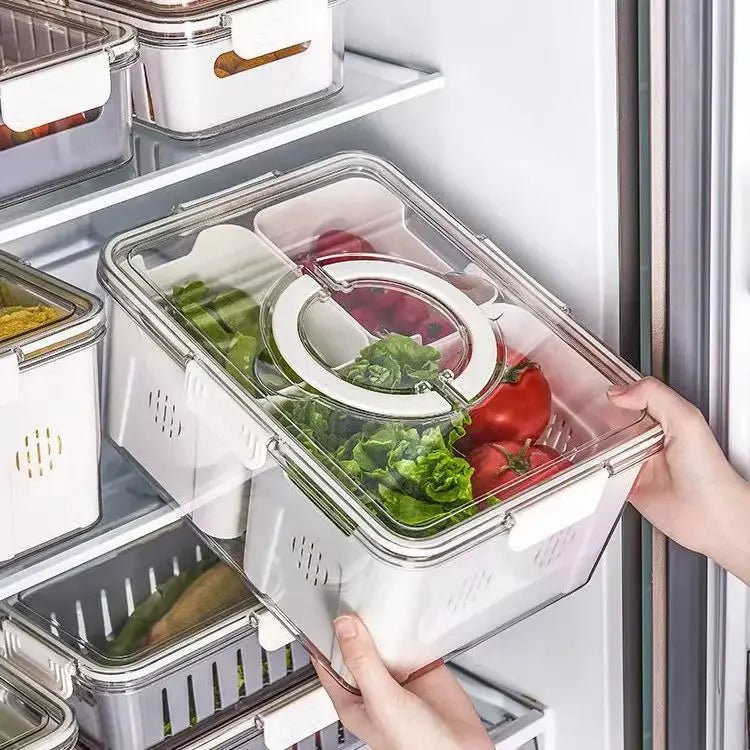 rangement frigo boite a fruits