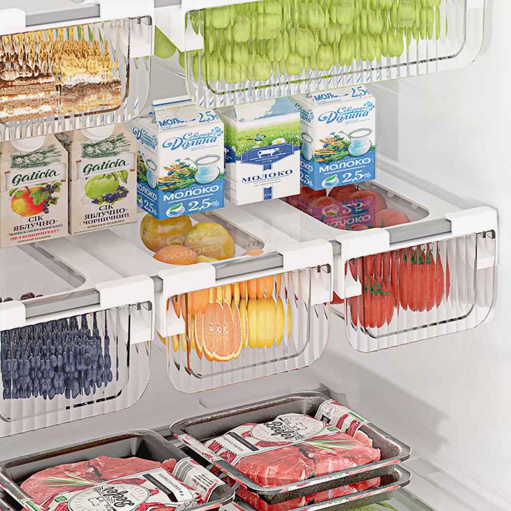 Rangement frigo | Transparent Extractible