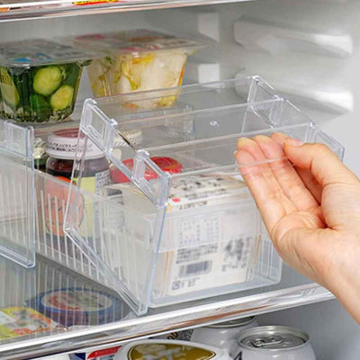 rangement frigo transparent