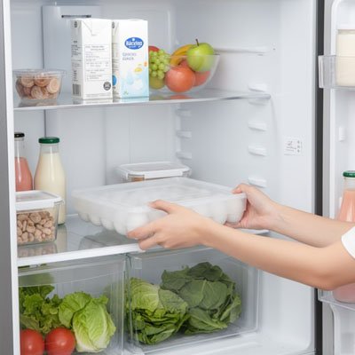 rangement oeufs frigo 34 grilles