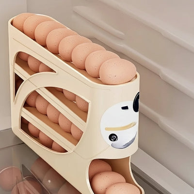 rangement oeufs frigo crème