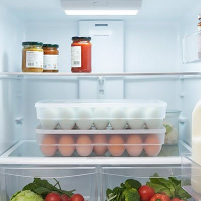 rangement oeufs frigo empilable