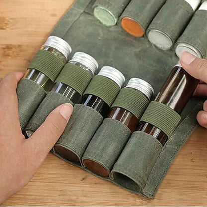 rangement pour epice avec pots