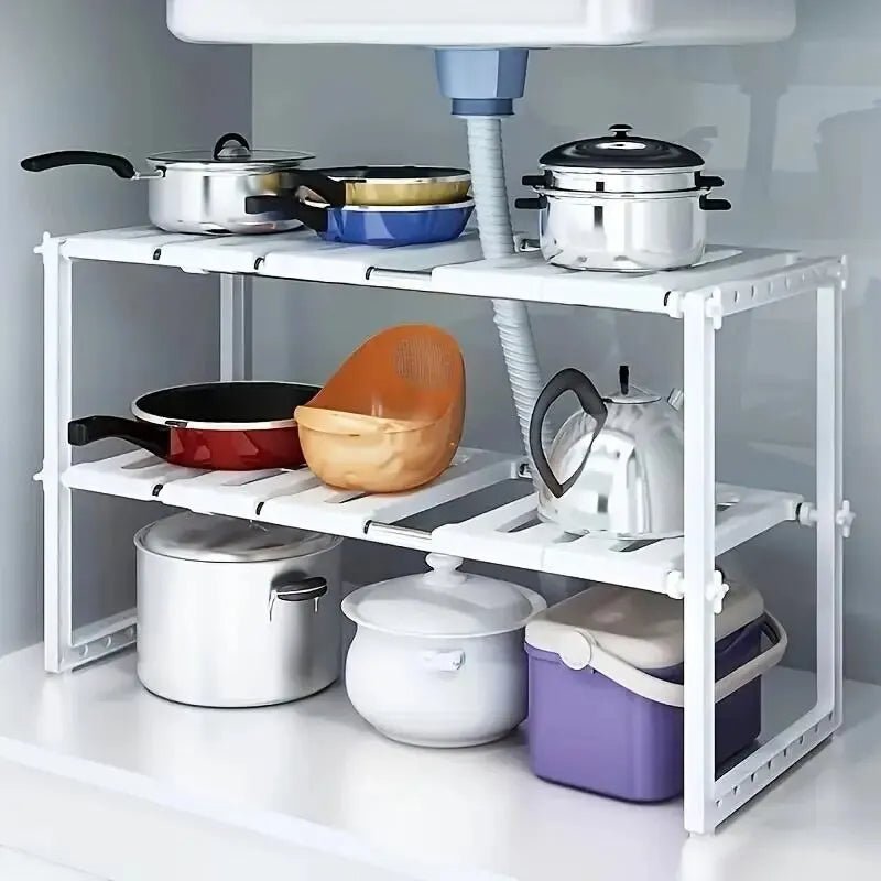 rangement sous evier adaptable