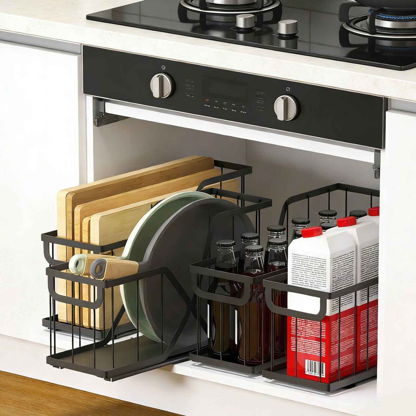 rangement sous evier adhesif