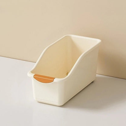 rangement sous evier jaune