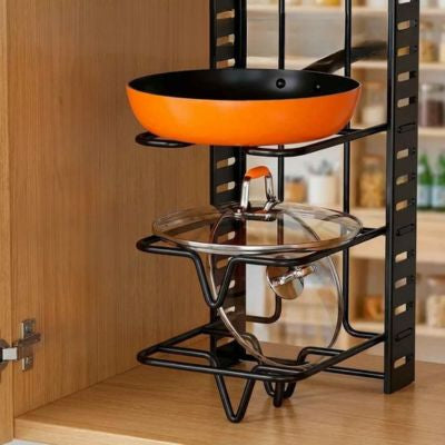 rangement sous evier en acier