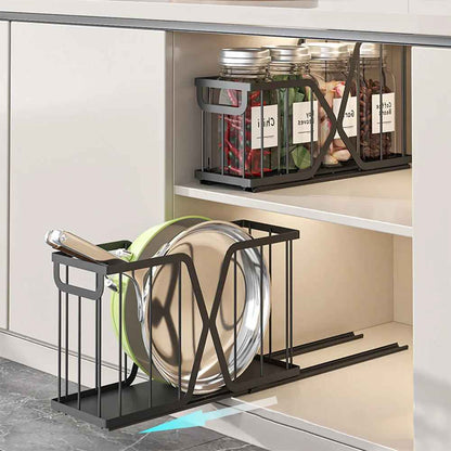 rangement sous evier pour casserole