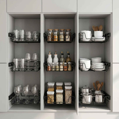 rangement sous l'evier de cuisine pratique