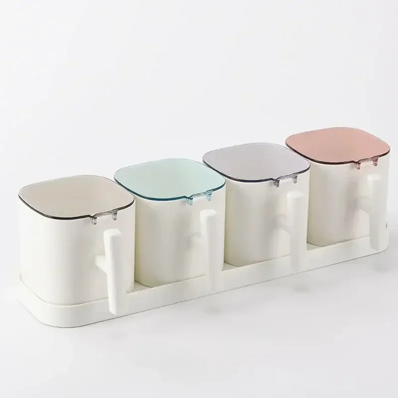 rangement tiroir epices blanc