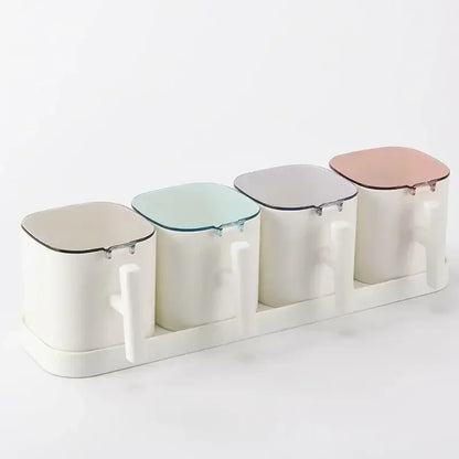 rangement tiroir epices blanc