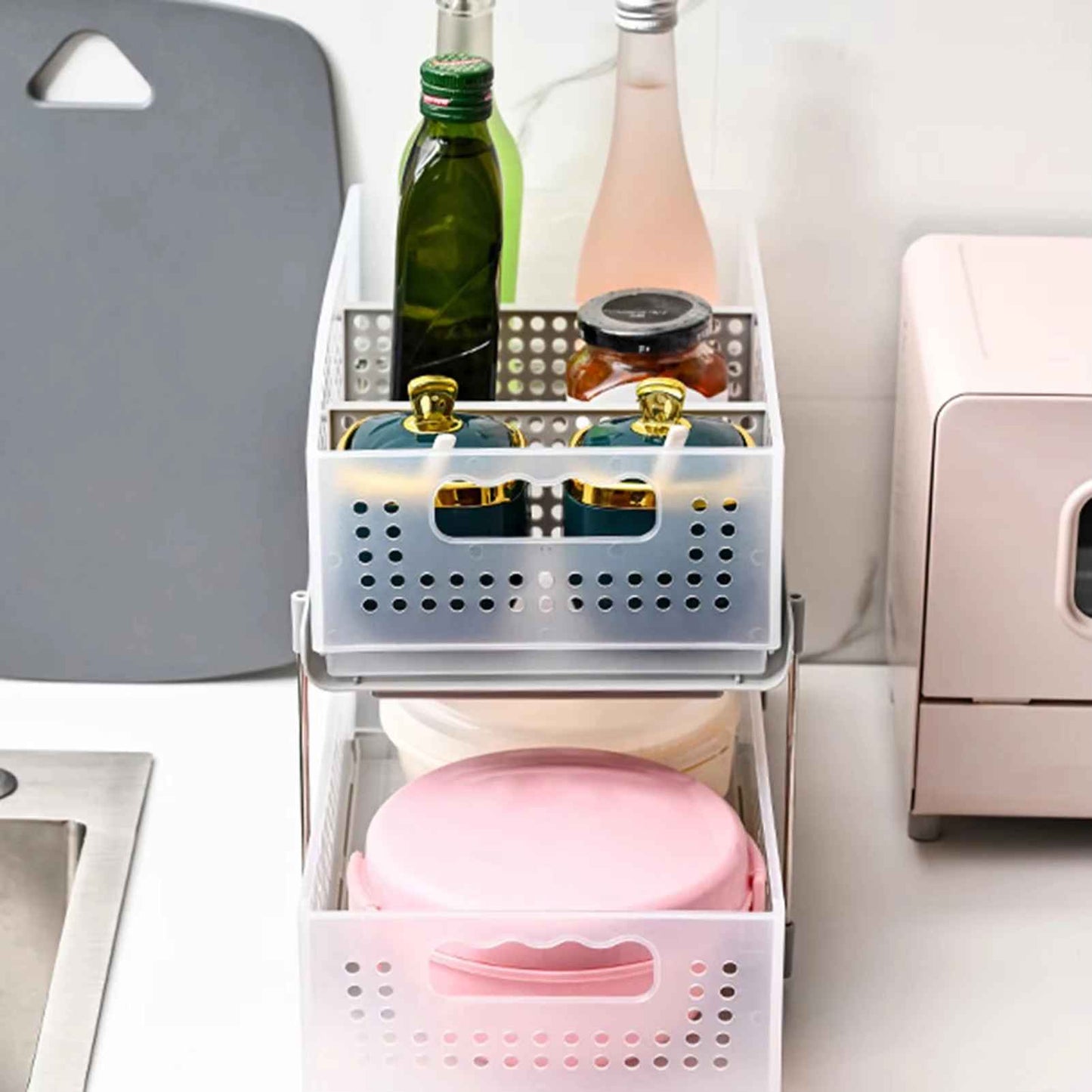 rangements sous evier pratique
