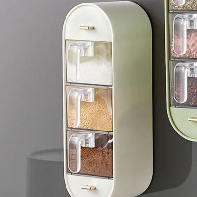 Support épice tiroir - Adhésif