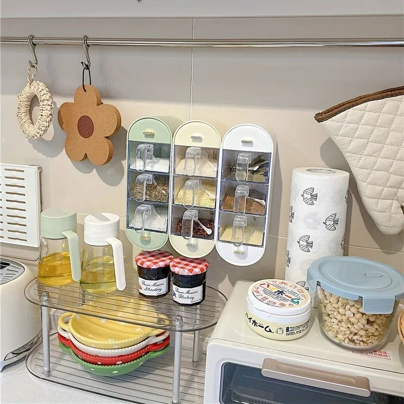 support epice tiroir cuisine