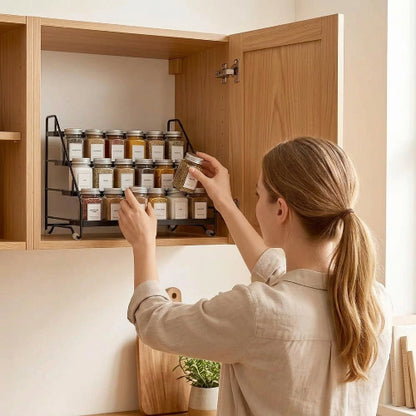support pour epice armoire
